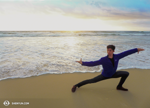 Le danseur Jack Huang. (Photo par Zack Chan)