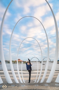 Voici les derniers jours de la tournée. La Shen Yun New York Company et le danseur Albert Yang ont terminé leurs représentations en Australie. (Photo du premier danseur  Kenji Kobayashi)