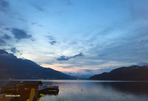 Le « Lago di Caldonazzo », plus grand lac de la région du Trentin-Haut-Adige