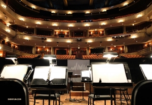 La compagnie Shen Yun Global arrive au magnifique centre Ordway pour les arts de la sc&egrave;ne, &agrave; St. Paul, dans le Minnesota. (Photo de la violoniste Karen Chen)<br />